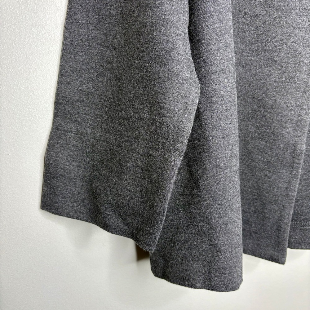 Bitte Kai Rand 1981 Gray Open Front Cardigan Jacket Minimalist Scandinavian M - Picture 4 of 7